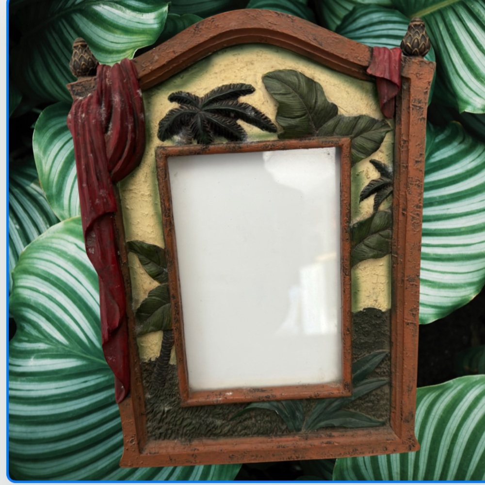 🌴 Tropical photo frame, very pretty!